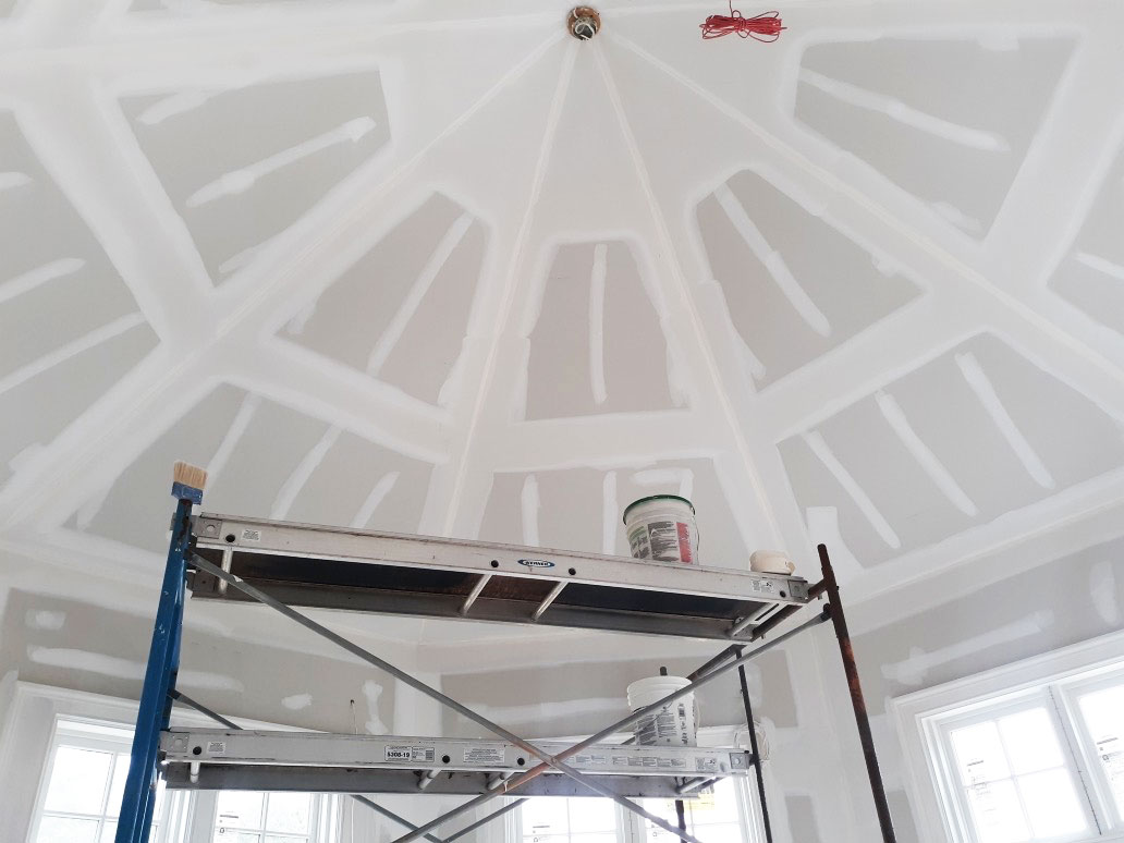 drywall & spackle ceiling