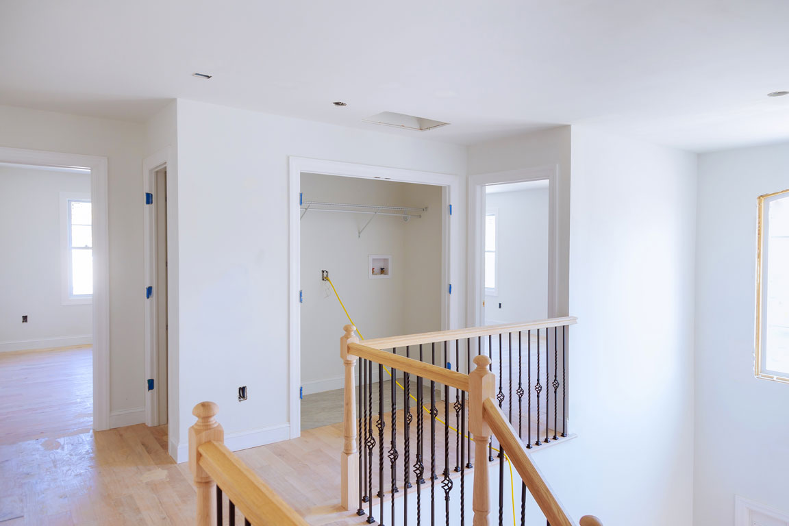 drywall in new home construction