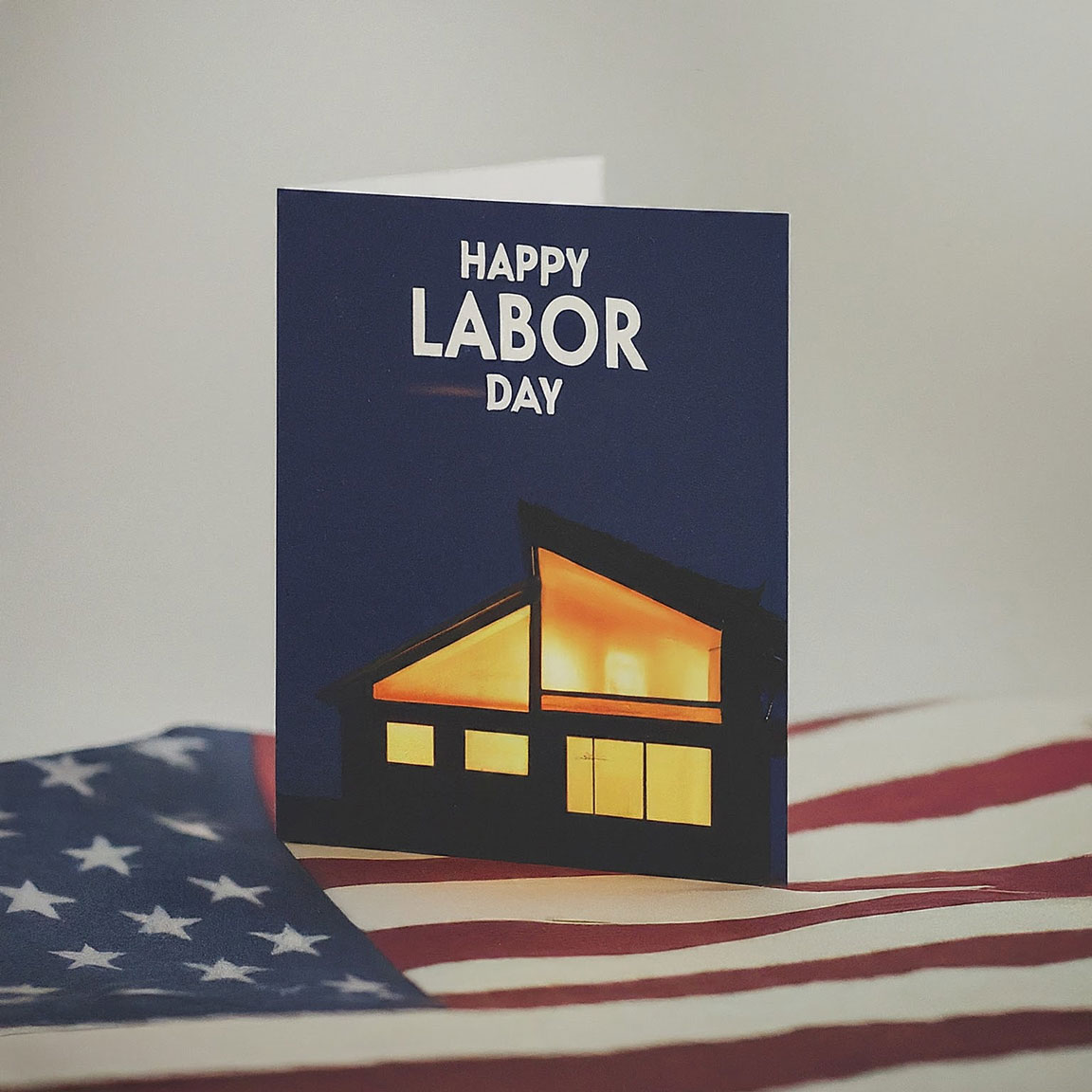 happy Labor Day card