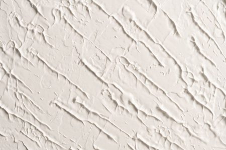 white textured drywall
