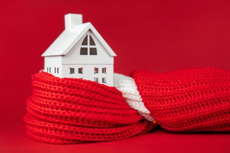 House with Scarf