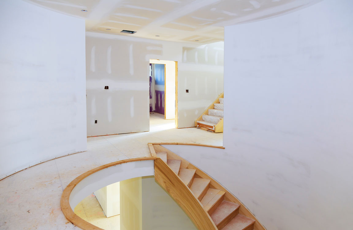 home drywall installation