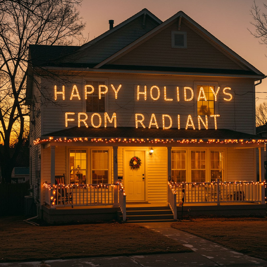 Happy holidays from Radiant