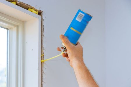 Hand sealing a window