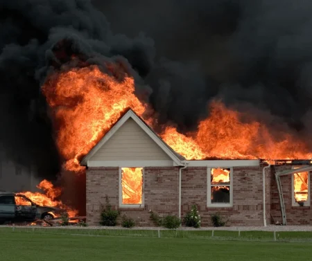 House on fire